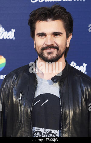 Madrid, Spagna. Undicesimo Dec, 2015. Juanes assiste '40 Principales Awards' 2015 photocall al Palacio de los Deportes il 11 dicembre 2015 a Madrid, Spagna. Credit: Jack Abuin/ZUMA filo/Alamy Live News Foto Stock