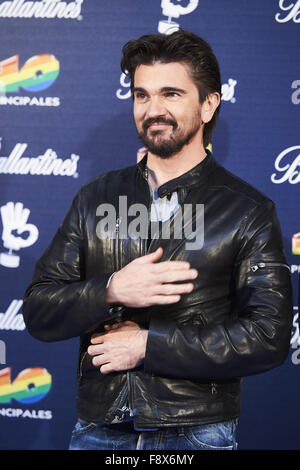 Madrid, Spagna. Undicesimo Dec, 2015. Juanes assiste '40 Principales Awards' 2015 photocall al Palacio de los Deportes il 11 dicembre 2015 a Madrid, Spagna. Credit: Jack Abuin/ZUMA filo/Alamy Live News Foto Stock