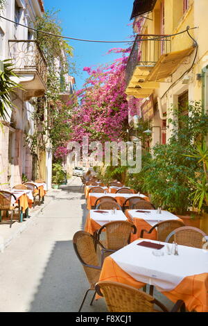 Nafplion, Grecia, PELOPONNESO Foto Stock