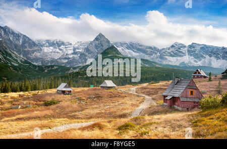 Gasienicowa Valley - Monti Tatra, Polonia Foto Stock