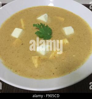 Indian dolce e speziato cibo leggero per la prima colazione Foto Stock