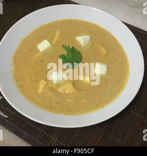 Indian dolce e speziato cibo leggero per la prima colazione Foto Stock