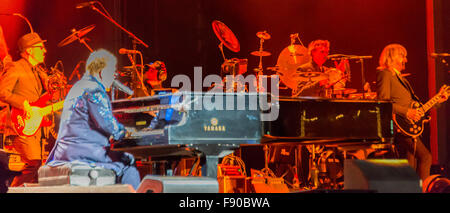 Sir Elton John band che suona a Mount Duneed Vigna Geelong Australia Foto Stock