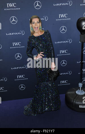 Laureus Sport per buona Preisverleihung im Hotel Grand Hyatt offre: Annika Gassner Dove: Berlino, Germania Quando: 11 Nov 2015 Foto Stock