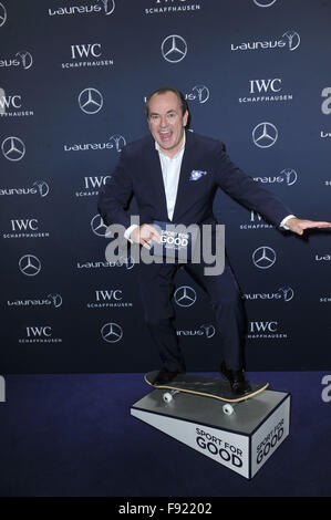 Laureus Sport per buona Preisverleihung im Hotel Grand Hyatt offre: Wolfram Kons Dove: Berlino, Germania Quando: 11 Nov 2015 Foto Stock