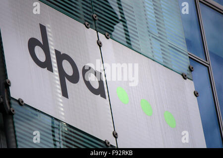 Markenname: 'DPA Deutsche Presse Agentur', Berlino. Foto Stock