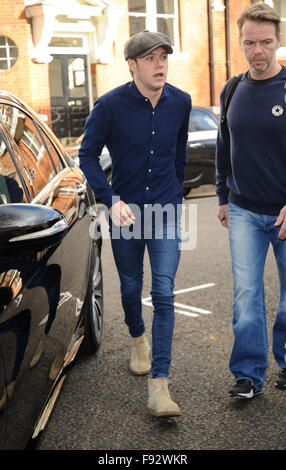 Niall Horan arriva a Maida Vale Studios con: Niall Horan dove: Londra, Regno Unito quando: 12 Nov 2015 Foto Stock