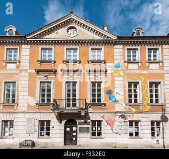 Luogo di nascita del fisico e chimico Marie Curie, centro storico, Varsavia, Mazovia Provincia, Polonia Foto Stock