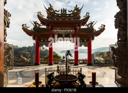 Lunga Fong Temple Gate Foto Stock