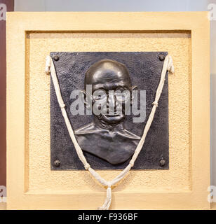 Mani Bhavan, Mahatma Gandi residence a Bombay 1917-1934, ora un museo di Mumbai, India Foto Stock