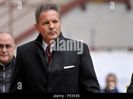 Milano, Italia. Xiii Dec, 2015. Sinisa Mihajlovic durante la Serie A match tra AC Milan e Hellas Verona. AC Milan e Hellas Verona la partita finisce con un pareggio il punteggio di 1 - 1. © Nicolò Campo/Pacific Press/Alamy Live News Foto Stock