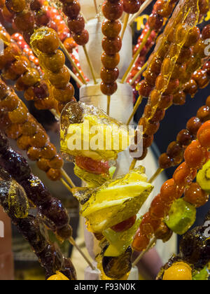 La Donghuamen Night Market, Pechino, Cina e Asia Foto Stock