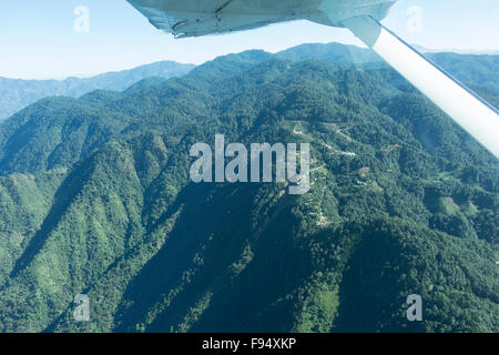 Messico. Oaxaca, Sierra Madre mountains Foto Stock