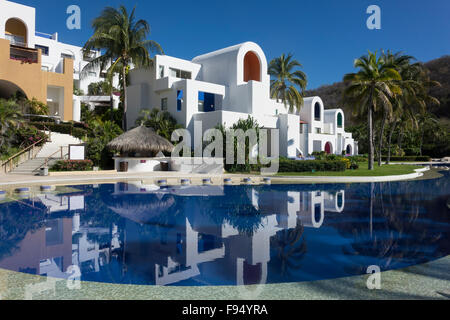 Messico. Oaxaca, Huatulco Tangolunda, Camino Real hotel Foto Stock