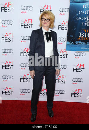 AFI FEST 2015 presentato da Audi la chiusura notturna Premiere di Gala di Paramount Pictures" "grandi" Breve - Arrivi con: Melissa Leo dove: Hollywood, California, Stati Uniti quando: 12 Nov 2015 Foto Stock