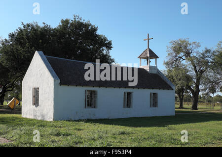 La Lomita cappella in missione, Texas Foto Stock
