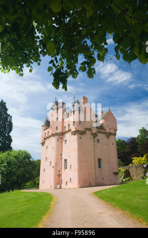 Craigievar Castle - nelle vicinanze Alford, Aberdeenshire, Scozia. Foto Stock