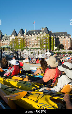 Victoria Symphony Splash evento, Porto Interno, Victoria, British Columbia, Canada Foto Stock