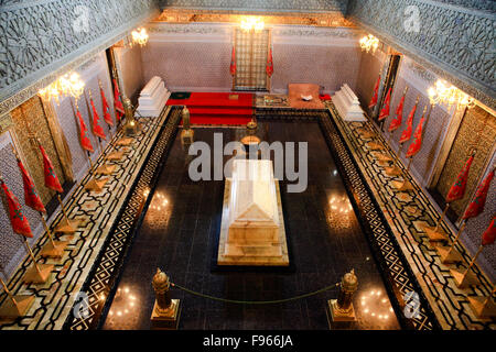 La Moschea di Hassan II, Casablanca, Marocco Foto Stock