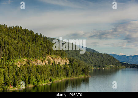 Christina Lago, British Columbia, Canada Foto Stock