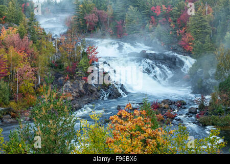 Onaping Falls, città di maggiore Sudbury, Ontario, Canada Foto Stock