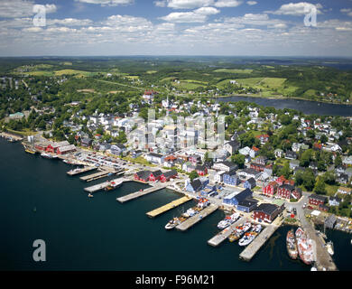 Lunenburg Sito Patrimonio Mondiale, Nova Scotia, Canada Foto Stock