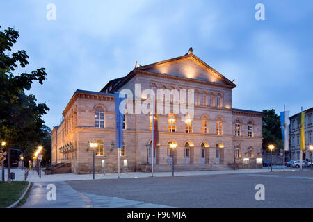 Teatro Ducal-Saxon, ora il teatro di stato, Distretto di Coburg, Alta Franconia, Baviera, Germania Foto Stock