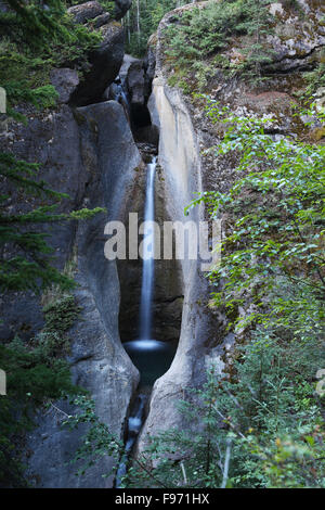 Conca cade jasper park Foto Stock