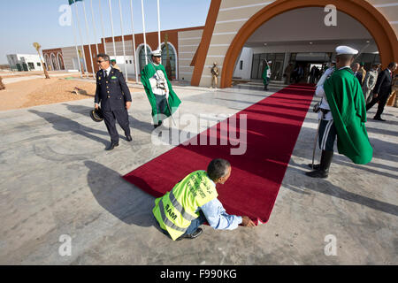 Il nuovo aeroporto di Nouakchott-Oumtounsy viene aperto in 2016, Mauritania Foto Stock