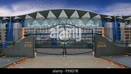 Ascot Racecourse, Ascot Berkshire, Inghilterra, Regno Unito Foto Stock