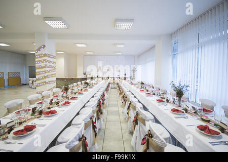 Bellissimo matrimonio decorazione di evento per vari celebrazione style Foto Stock