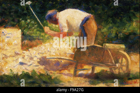 Georges Seurat - il martello di pietra Foto Stock