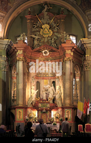 Ungheria, Budapest, St Anne Chiesa, interno, Foto Stock