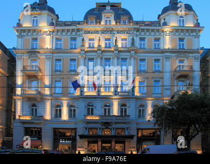 Ungheria Budapest Grand Hotel Royal Erzsébet körút Foto Stock