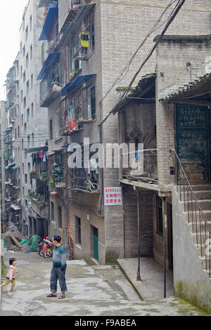 Città di Fengdu, Cina Foto Stock