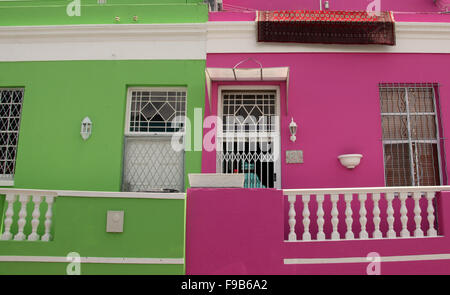 Dipinto di Bo Kaap albergo in Città del Capo Foto Stock