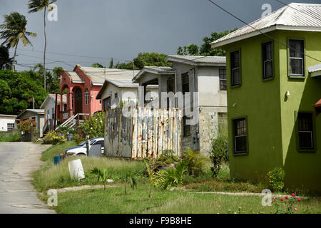 Chattel case in Scozia distretto di Barbados nella regione dei Caraibi Foto Stock