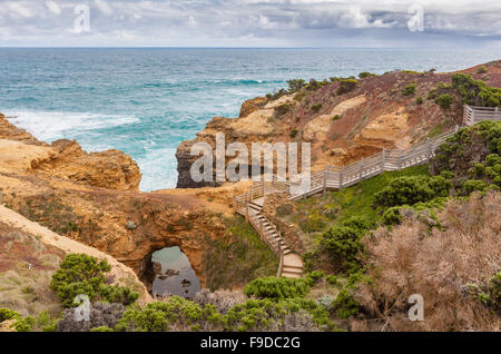 La grotta - Parco Nazionale di Port Campbell, Victoria, Australia Foto Stock