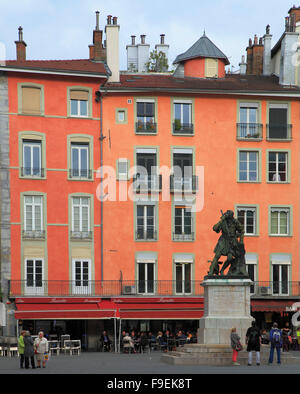 Francia Rhône-Alpes Grenoble luogo St-André persone Foto Stock