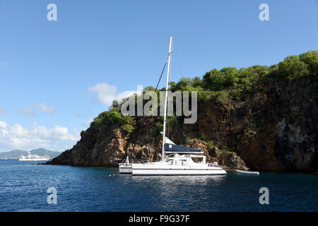 Tortola nel British Virgin Isalnds Foto Stock