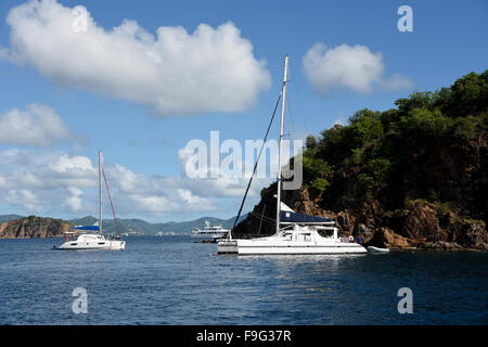 Tortola nel British Virgin Isalnds Foto Stock