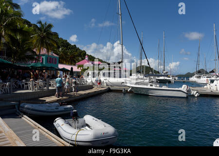 Tortola nel British Virgin Isalnds Foto Stock