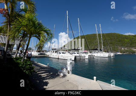 Tortola nel British Virgin Isalnds Foto Stock