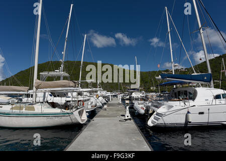 Tortola nel British Virgin Isalnds Foto Stock