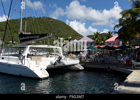 Tortola nel British Virgin Isalnds Foto Stock