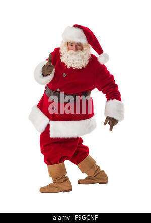 Santa Claus ritratto completi Foto Stock