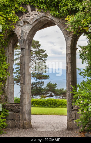 Armadale rovine del castello a Skye in Scozia. Foto Stock