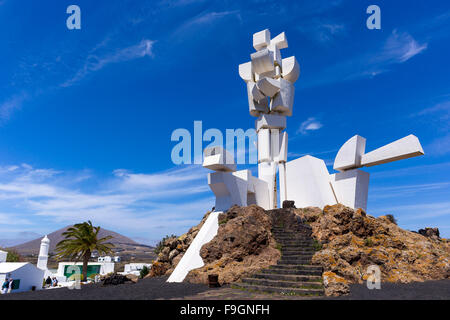 Monumento al Campesino, da Cesar Manrique, in San Bartolome, Lanzarote, Isole Canarie, Spagna Foto Stock