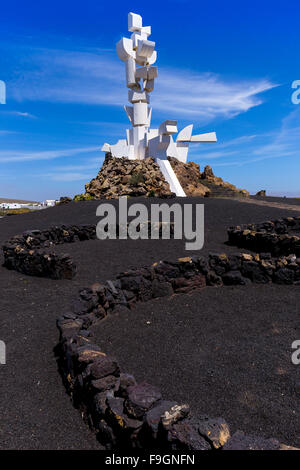 Monumento al Campesino, da Cesar Manrique, in San Bartolome, Lanzarote, Isole Canarie, Spagna Foto Stock