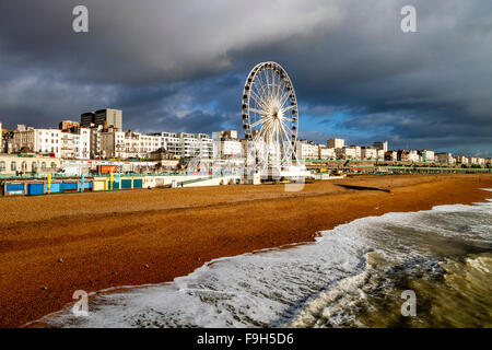 Il Lungomare, Brighton, Sussex, Regno Unito Foto Stock